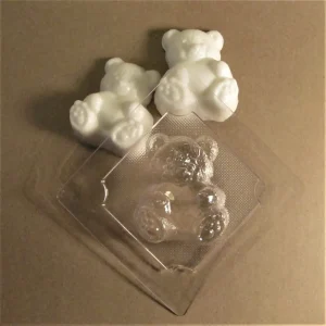 Teddy Bear With Heart Mold